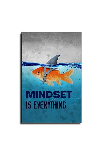 ALAYRA International ألايرا: العقلية هي كل شيء - ملصقات سمكة ذهبية - اقتباسات...
