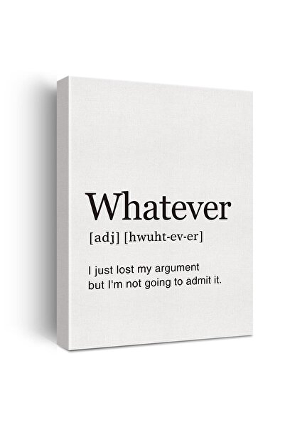 ALAYRA International ألايرا، لوحة جدارية مطبوعة على قماش بتصميم مضحك، مهما كان التعريف، ديكور منزلي ومكتبي، عبارات عصرية للمراهقين