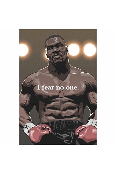 ALAYRA International ملصق ألايرا والاه، ملصق ملاكمة لمايك تايسون، مناسب للمنز...