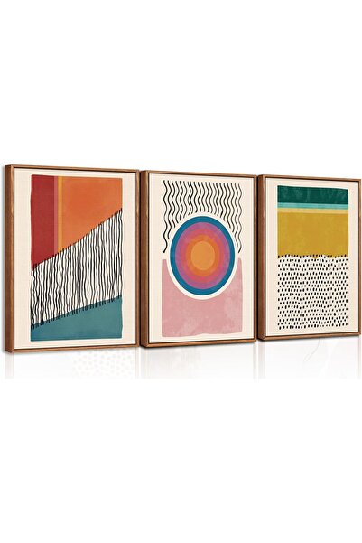 ALAYRA International مجموعة ملصقات ALAYRA المميزة، لوحات جدارية فنية تجريدية ...