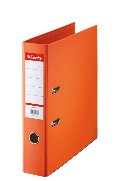 Esselte Biblioraft No.1 Power, PP/PP, partially recycled, FSC certified, A4, 75 mm, orange
