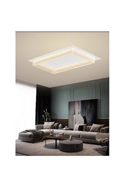 LEDZONE Lustra LED 70W 3 Functions Dimmable with Remote LZ9001, White