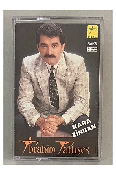 Raks İbrahim Tatlıses Kara Zindan Kaset (Orjinal Dönem Kağıt Baskı)