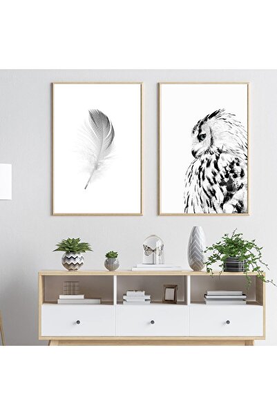 ALAYRA International لوحات جدارية على شكل بومة من ALAYRA، ملصقات حيوانات، لوح...