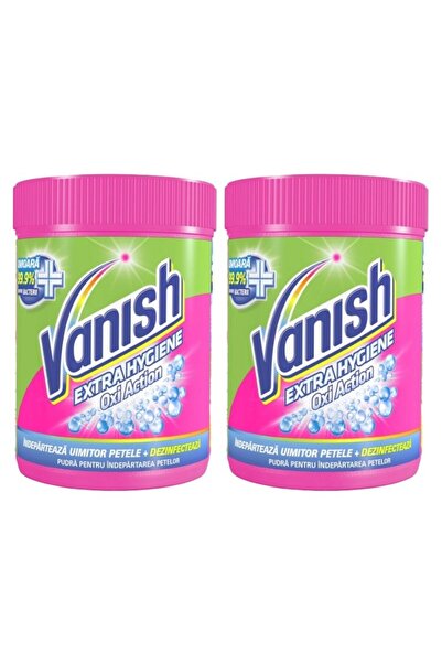 Vanish Set 2 x Pudra pentru Indepartarea Petelor Oxi Extra Hygiene, 423 g