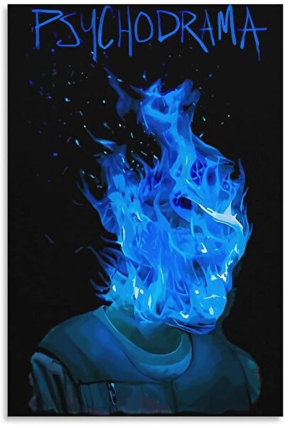 ALAYRA International ملصق موسيقي لألايرا، غلاف ألبوم سايكودراما، ملصق بسيط، ل...