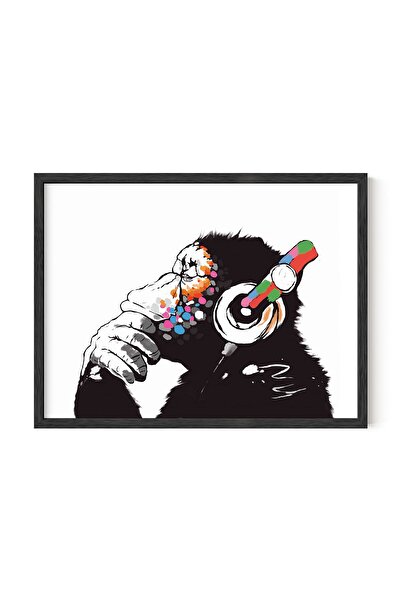 ALAYRA International ملصق جداري لسماعات رأس ALAYRA، ملصق جداري من تصميم بانكس...