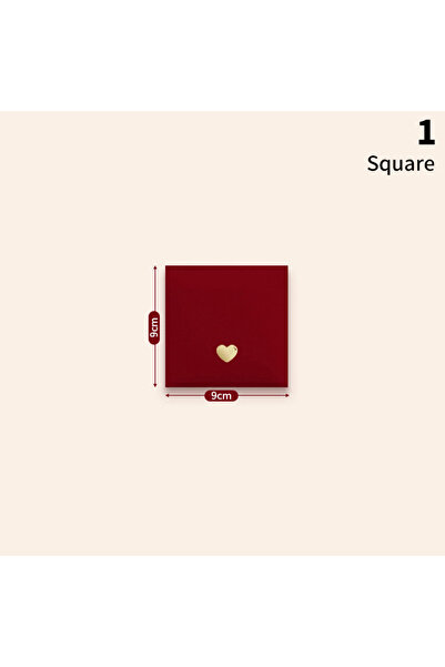 Choice3 مغلفات مربعة 1، 6 قطع/عبوة، مغلفات حمراء صينية، مغلفات نقود محظوظة لل...