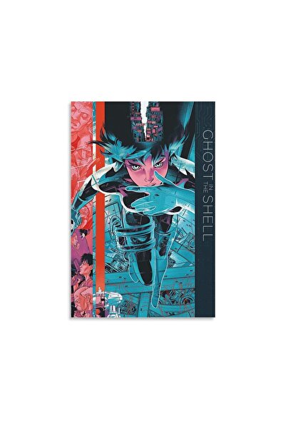 ALAYRA International ALAYRA Anime Ghost in The Shell Poster Canvas Wall Art P...