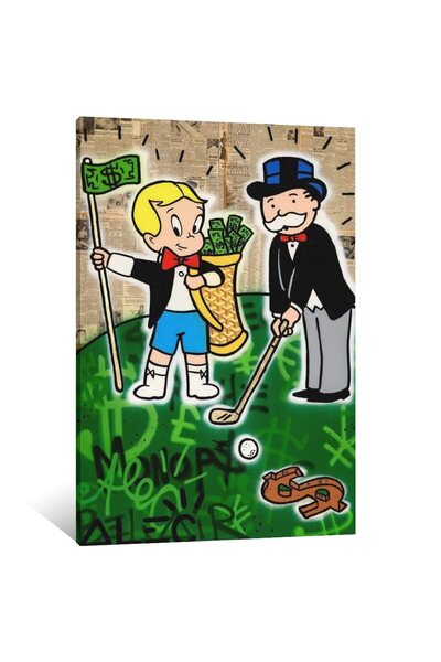 ALAYRA International لوحة فنية جدارية مطبوعة على قماش، تصور رسومات جرافيتي لأ...