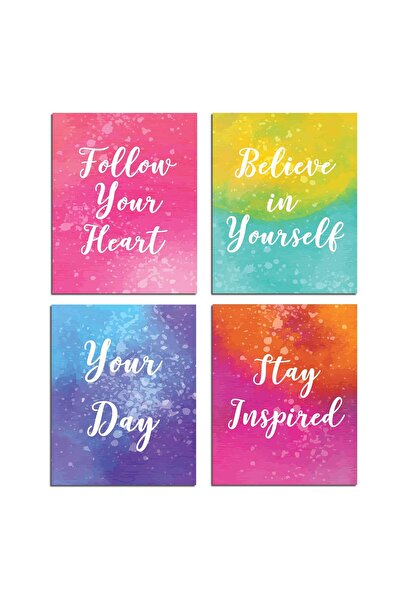 ALAYRA International ALAYRA Inspirational Wall Art Motivational Painting- Quo...