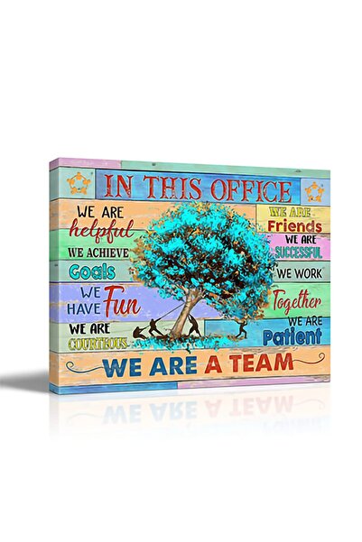 ALAYRA International لوحات جدارية لتزيين المكاتب من ALAYRA، مقاس 12×16 بوصة، ...