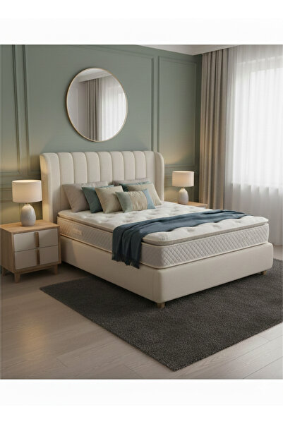 MAXİ-COSİ Relax Ortopedik Yaylı Yatak Kuş Tüyü Pedli Organic Cotton Tek Kişilik Çift Kişilik Çocuk Yataları