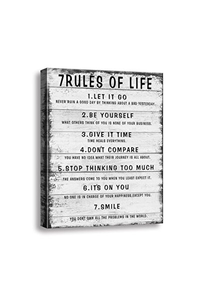 ALAYRA International لوحة جدارية تحفيزية ملهمة من ألايرا، تحمل شعار "قواعد ال...