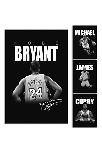 ALAYRA International ملصقات قماشية لكرة السلة من ALAYRA تضم صور ستيفن كاري، براينت، وليبرون، وهي عبارة عن مطبوعات فنية جدارية، تُعد هدايا للأولاد.