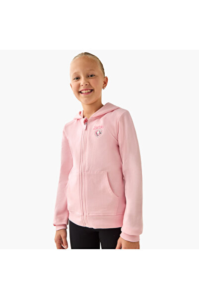 mattel Barbie Print Jacket with Hood