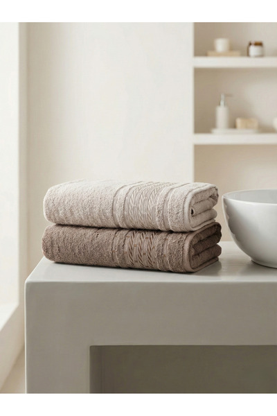 VİENNA منشفة حمام قطنية مقاس 100×150 سم |   منشفة استحمام وشاطئ ناعمة وماصة وكبيرة الحجم