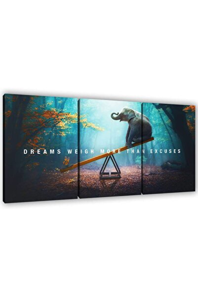 ALAYRA International ملصق تحفيزي من ألايرا، لوحة جدارية ملهمة، 3 قطع، لوحة قم...