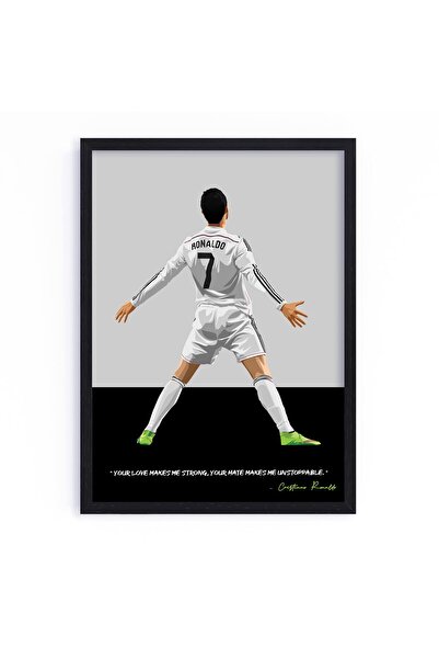 ALAYRA International اقتباس من ألايرا - فن الاقتباسات - ملصق كريستيانو رونالد...