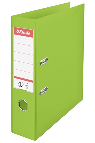 Esselte Biblioraft No.1 Power VIVIDA, PP/PP, partially recycled, FSC certification, A4, 75 mm, green