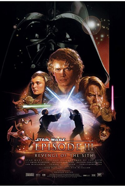 ALAYRA International ALAYRA Star Wars Episode 3 "Revenge of the Sith Poster +...