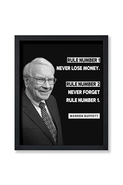 ALAYRA International ملصق ألايرا ماستر "لا تخسر المال أبدًا" - وارن بوفبرينت ...