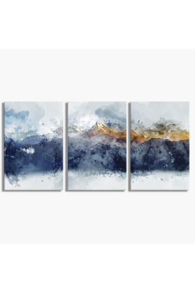 ALAYRA International لوحة جدارية تجريدية من قماش الكانفاس لغرفة المعيشة، مطبو...