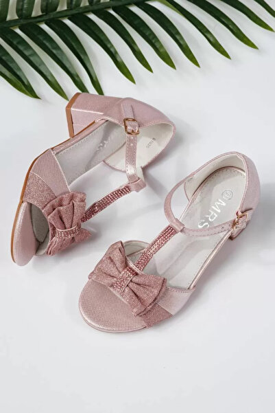 Zaira Ροζ σανδάλια για κορίτσια από οικολογικό δέρμα Mona2 #22012