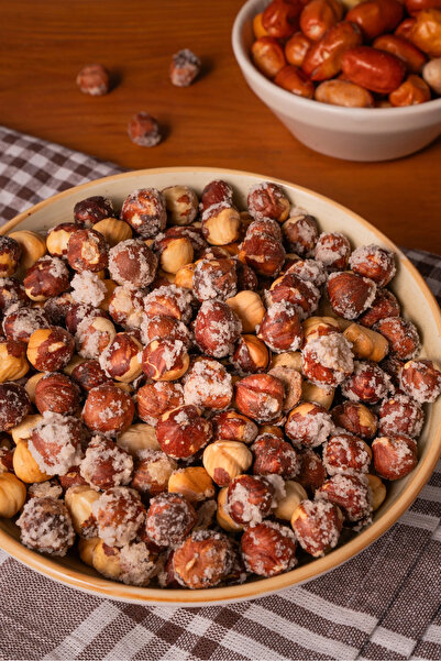 lüks kuruyemiş Kavrulmuş Tuzlu Fındık İçi 500 Gr