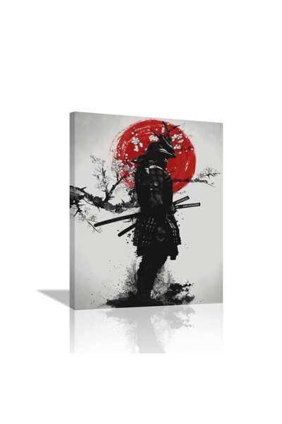 ALAYRA International ALAYRA Japanese Samurai Wall Art Samurai Pictures Wall D...
