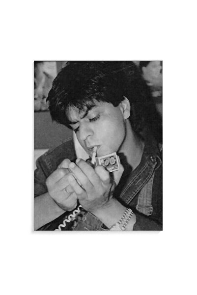 ALAYRA International ALAYRA Shah Rukh Khan Indian Actor Celebrity Portrait Bl...