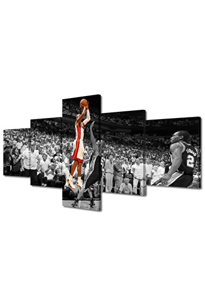 ALAYRA International لوحة جدارية من القماش مكونة من 5 قطع من ALAYRA، مطبوعات ...