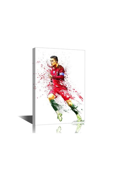 ALAYRA International لوحة جدارية قماشية من ALAYRA، ملصقات رياضية لكرة القدم، ...