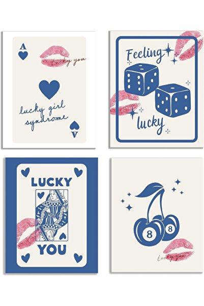 ALAYRA International ملصقات جدارية قماشية عصرية بتصميم ريترو من ALAYRA | Luck...