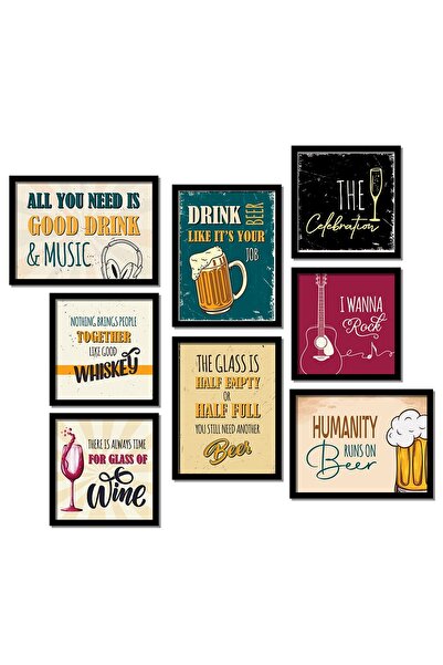 ALAYRA International ألايرا - ملصقات جدارية مؤطرة لتزيين جدران البارات والمطا...