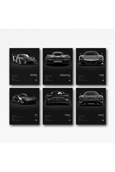 ALAYRA International ملصق سيارة ماكلارين ALAYRA للجدران، ملصقات سيارات، فن جد...