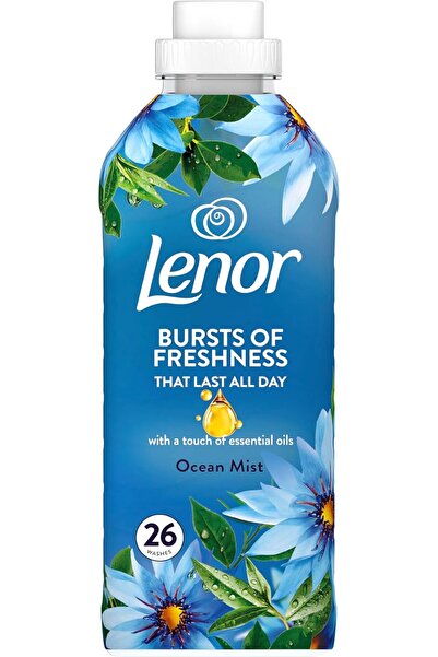 lenor Fabric Conditioner 26 Washes, Ocean Mist, 858ml