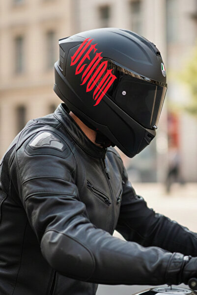 Banxtre Venom Lettering Sticker (Single Side) with Gotic Font for Motorcycle ...
