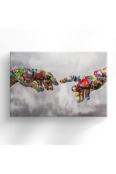 ALAYRA International ألايرا، بانكسي، فن الشارع، فن البوب، لوحة قماشية، مزيج ا...