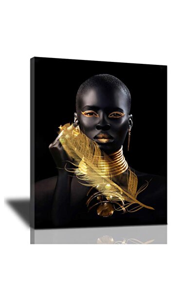 ALAYRA International لوحة جدارية فنية بسيطة للفنانة الأمريكية الأفريقية ألاير...