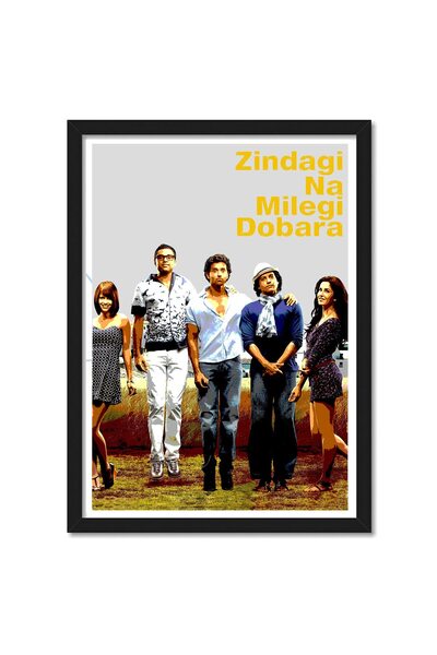 ALAYRA International ملصق فيلم "Zindagi Na Milegi Dobara" من إنتاج ALAYRA Ple...
