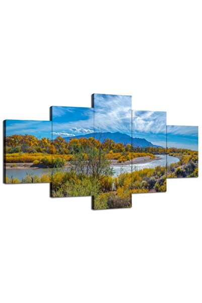 ALAYRA International لوحة جدارية من تصميم ألايرا، تصور مناظر طبيعية من نيو مك...