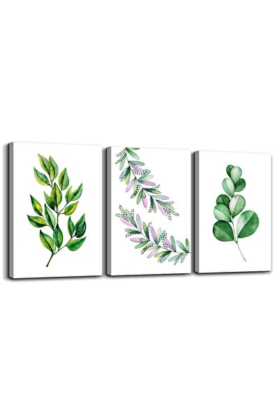 ALAYRA International ALAYRA green leaves leaf plant painting kitchen wall pai...