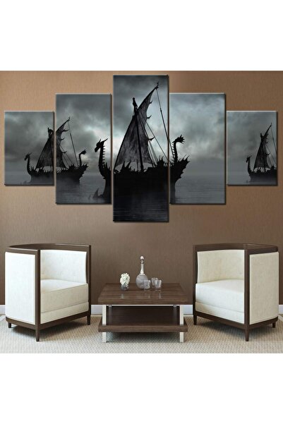 ALAYRA International لوحة فنية بالأبيض والأسود من ALAYRA، مستوحاة من ديكورات ...