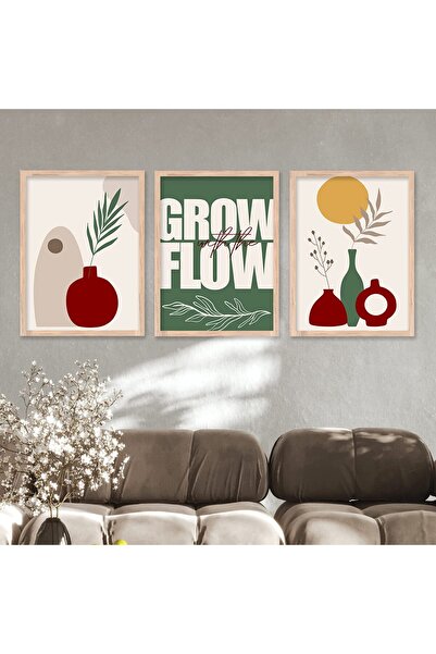 ALAYRA International لوحة ألايرا لتزيين الجدران - لوحة فنية حديثة مؤطرة لتزيي...