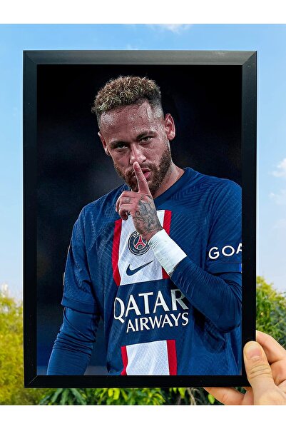 ALAYRA International ملصق مؤطر لنادي باريس سان جيرمان لكرة القدم، ألايرا نيما...