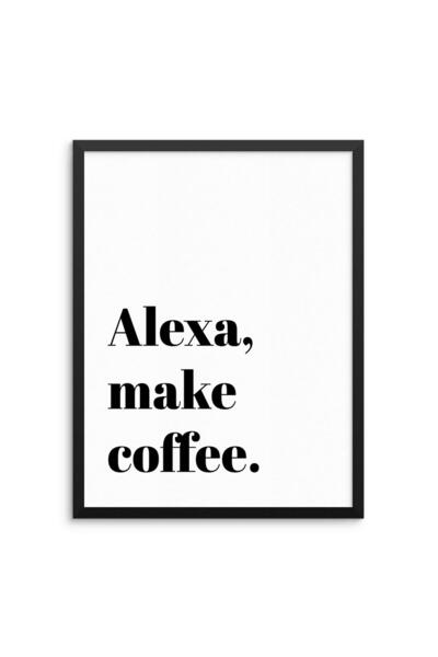 ALAYRA International ألايرا، بكل صدق، ليس مضحكاً. لوحة فنية مطبوعة عن القهوة،...