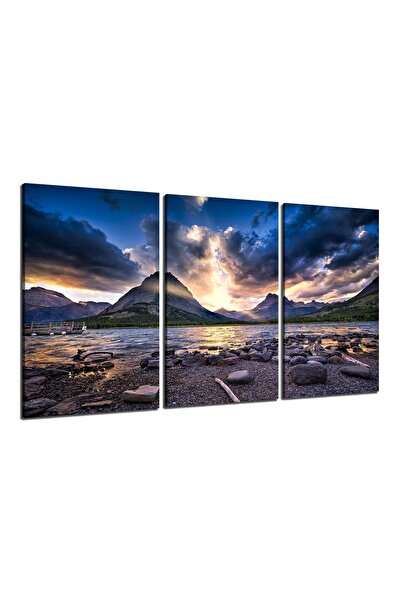 ALAYRA International ألايرا، ديكور جداري لغروب الشمس في منتزه غلاسير الوطني، ...