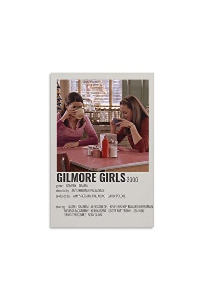 ALAYRA International ملصقات ولوحات جدارية مطبوعة على قماش من مسلسل Gilmore Gi...