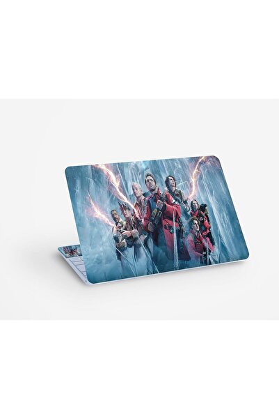 ALAYRA International ملصق حماية للكمبيوتر المحمول من ALAYRA، مستوحى من طاقم فيلم Ghostbusters Frozen Empire، متوفر بمقاسات 13.3، 14، 15، 15.4، و15.6 بوصة.